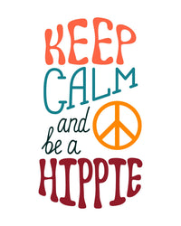 Keep Hippie Wall Art