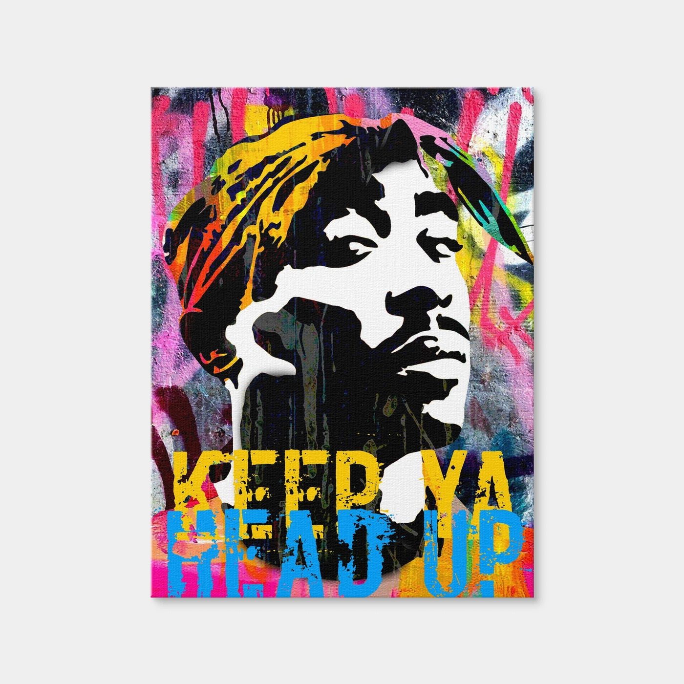 AUTO-MOCKUP WHITE | Keep Ya Head Up | 1 Piece | Gallery Wrap Canvas | group=3x4