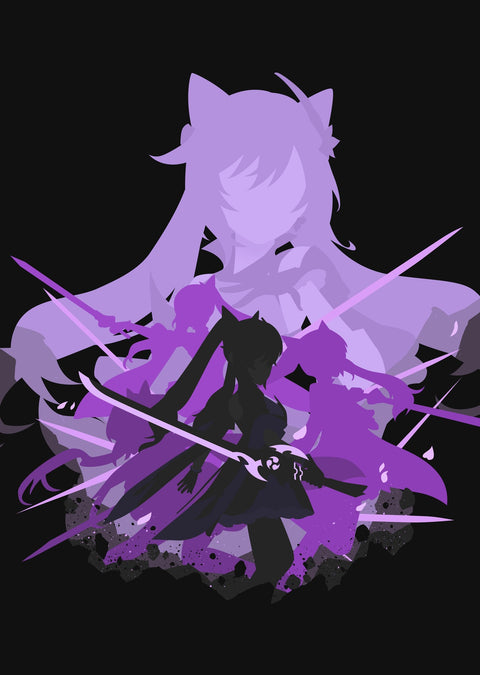 Keqing Wall Art