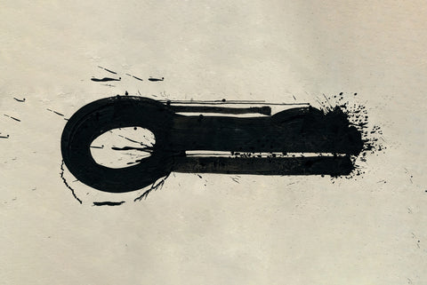 Key Black Wall Art