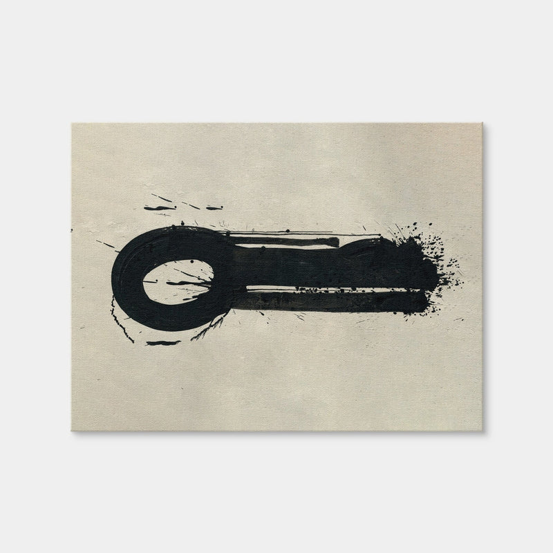 AUTO-MOCKUP WHITE | Key Black | 1 Piece | Gallery Wrap Canvas | group=4x3