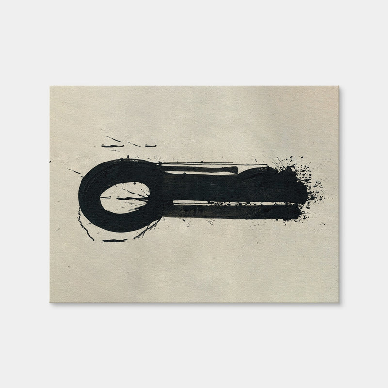AUTO-MOCKUP WHITE | Key Black | 1 Piece | Gallery Wrap Canvas | group=4x3