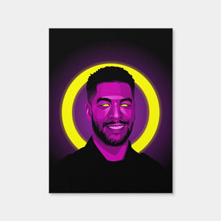 AUTO-MOCKUP WHITE | Kid Cudi | 1 Piece | Gallery Wrap Canvas | group=3x4