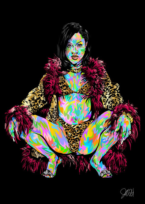 Kim Hard Core Wall Art