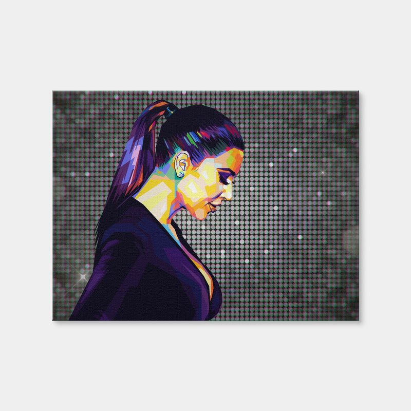 AUTO-MOCKUP WHITE | Kim and Her Charm | 1 Piece | Gallery Wrap Canvas | group=4x3