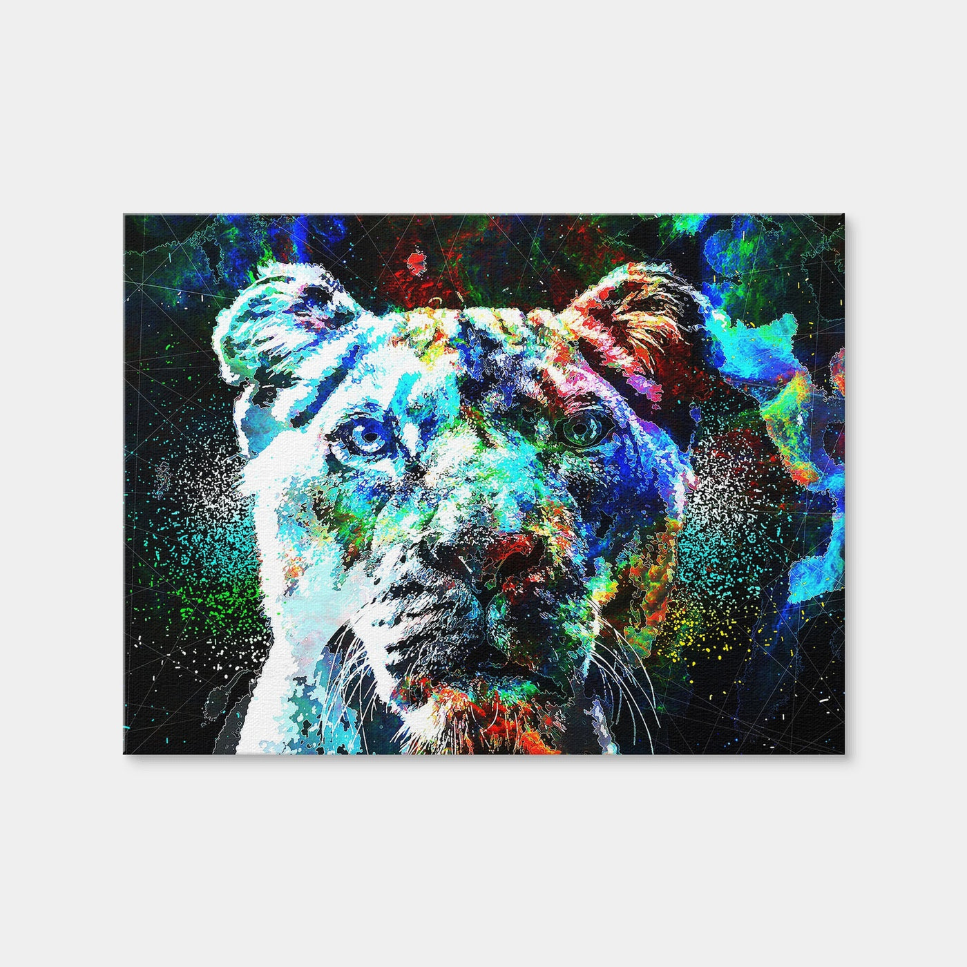 AUTO-MOCKUP WHITE | King of Beast | 1 Piece | Gallery Wrap Canvas | group=4x3