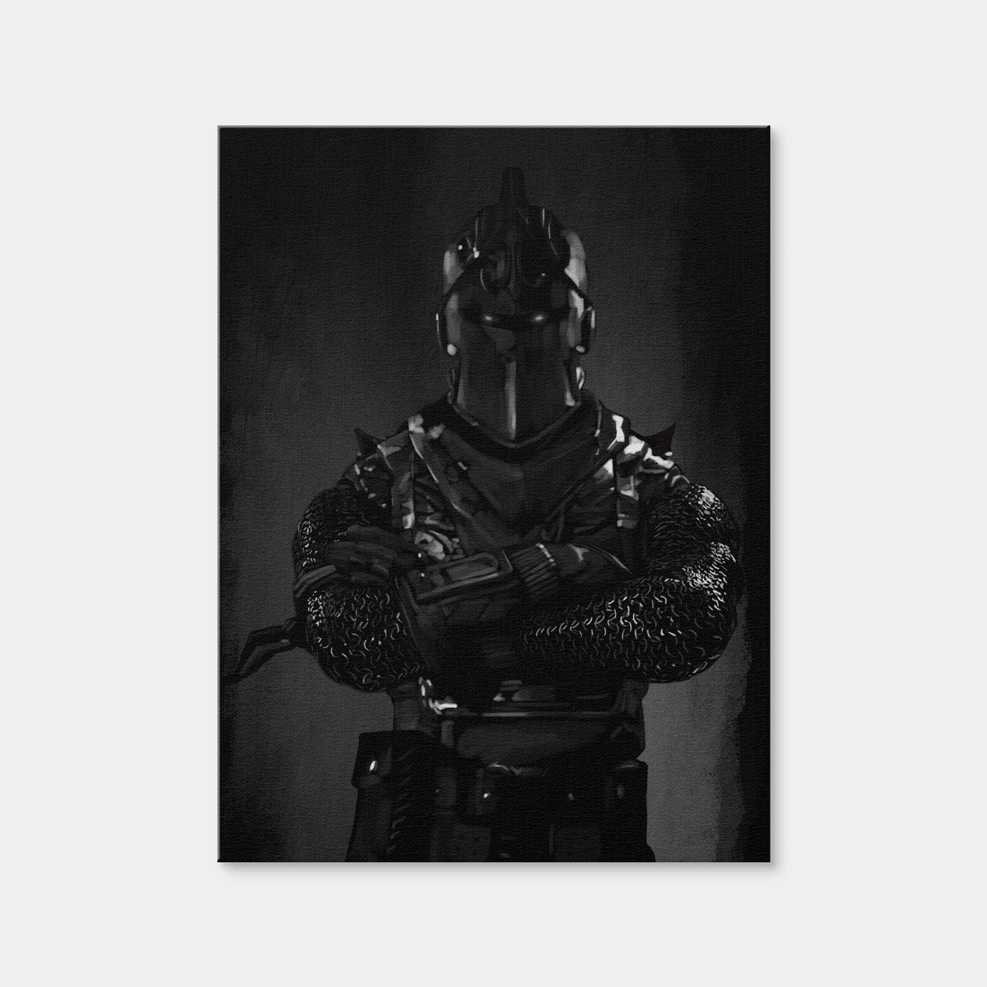 AUTO-MOCKUP WHITE | Knight Character | 1 Piece | Gallery Wrap Canvas | group=3x4