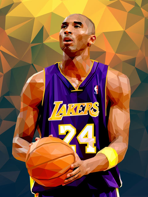 Kobe Orange Wall Art