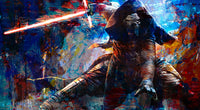 Kylo Ren Full Armor Wall Art