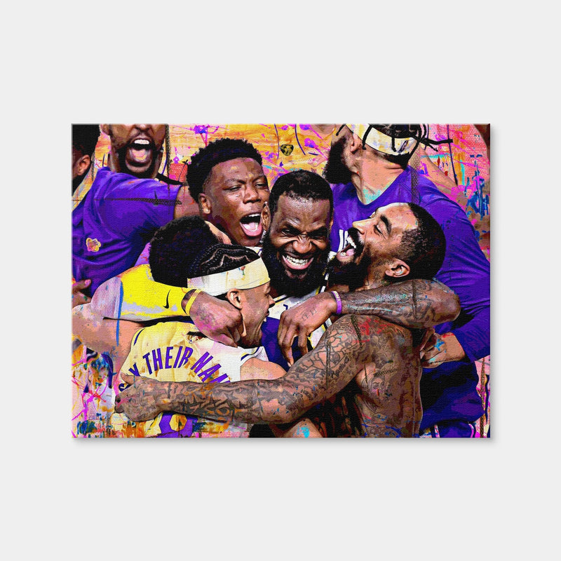 AUTO-MOCKUP WHITE | LA Celebration | 1 Piece | Gallery Wrap Canvas | group=4x3