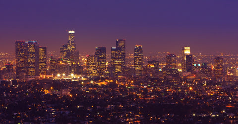 LA Skyline Wall Art
