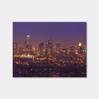 AUTO-MOCKUP WHITE | LA Skyline | 1 Piece | Gallery Wrap Canvas | group=4x3