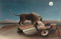 La Bohemienne endormie Wall Art