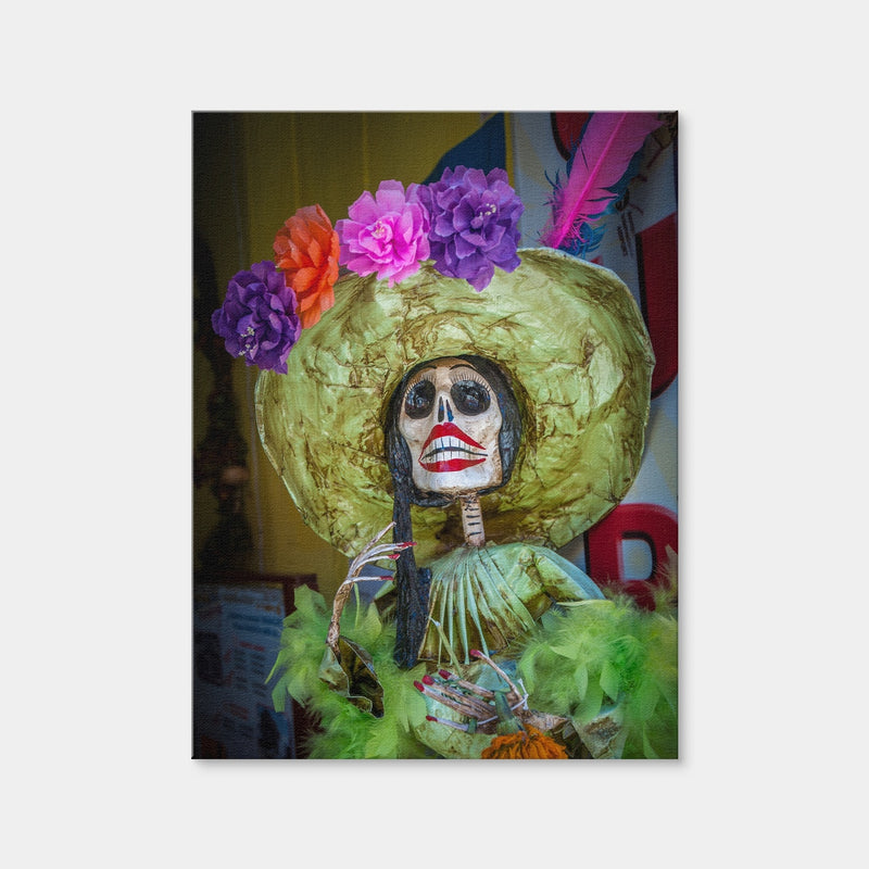 AUTO-MOCKUP WHITE | La Calavera Catrina | 1 Piece | Gallery Wrap Canvas | group=3x4