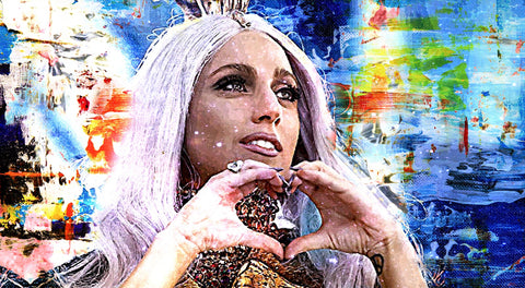 Lady Gaga Wall Art