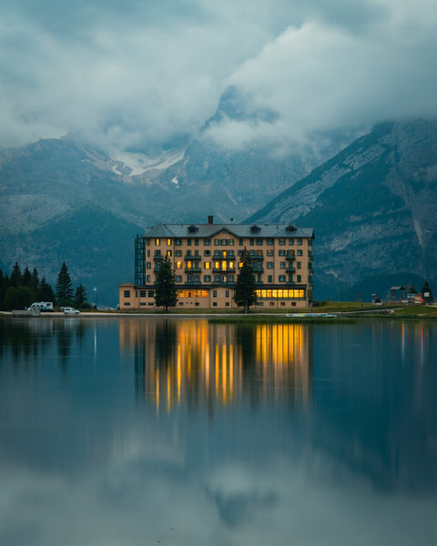 Lake Misurina Wall Art
