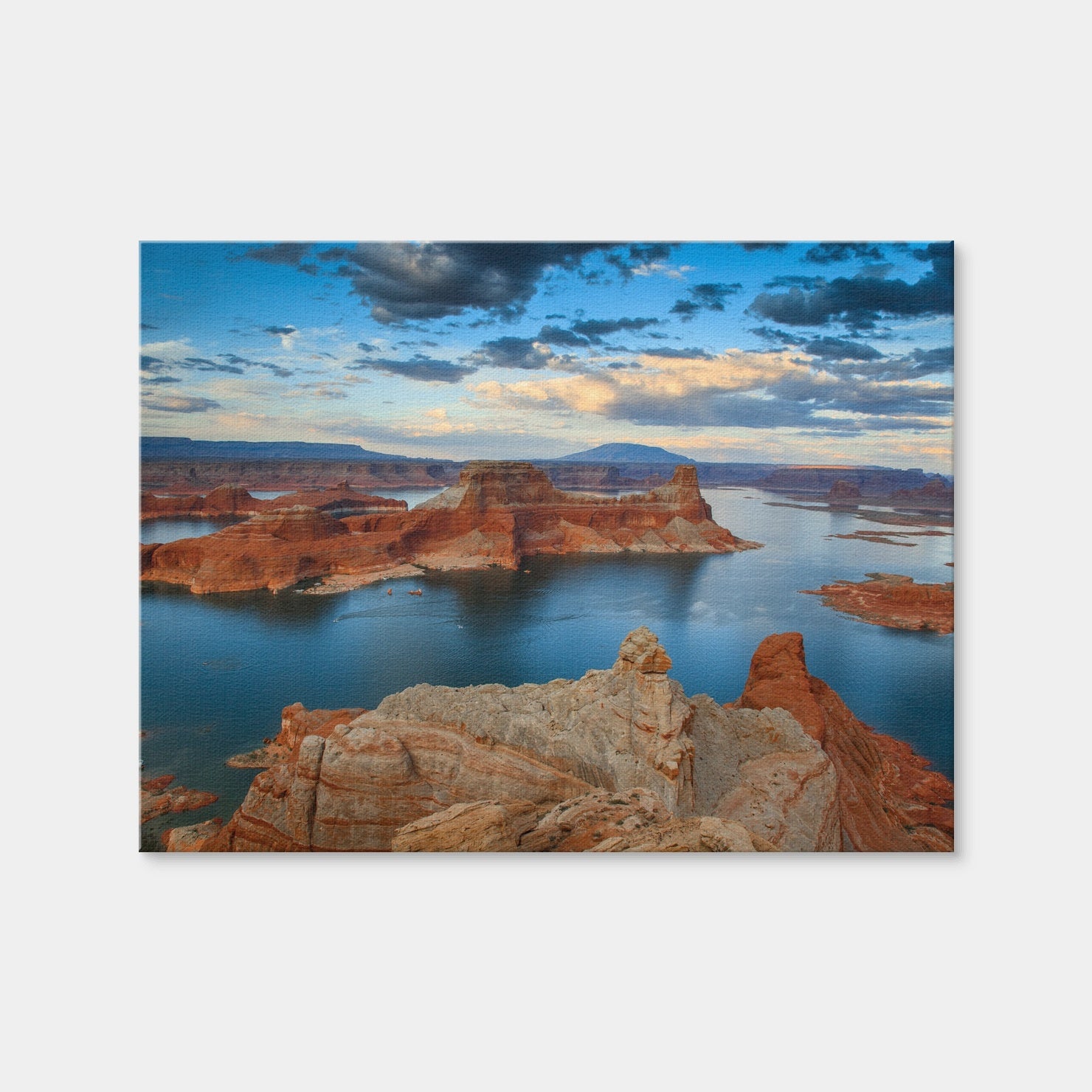 AUTO-MOCKUP WHITE | Lake Powell from Alstrom Point | 1 Piece | Gallery Wrap Canvas | group=4x3