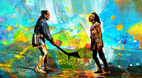 Last of the Mohicans Brushed Wall Art