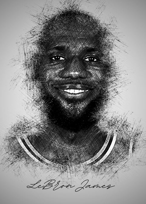LeBron James Wall Art