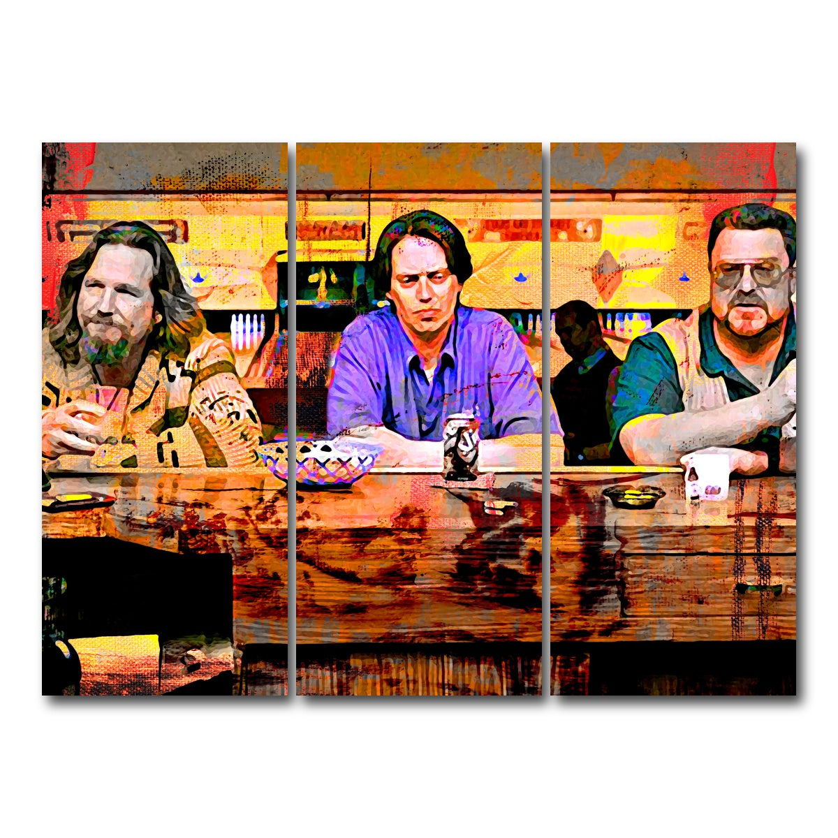 AUTO-MOCKUP WHITE | Lebowski Crew | 3 Piece | Gallery Wrapped | group=8x18