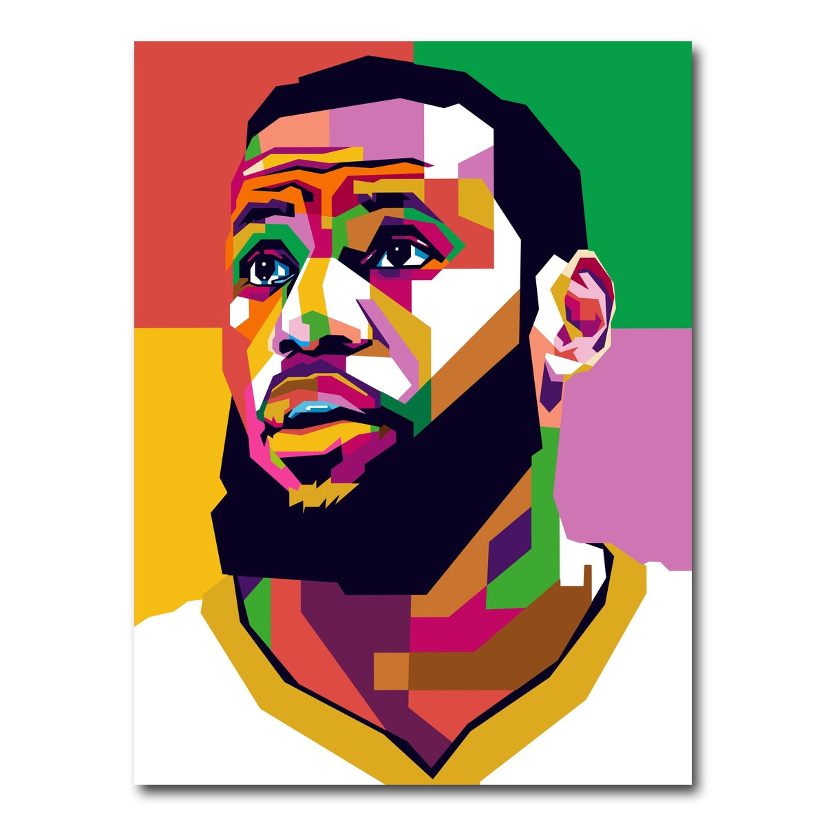 AUTO-MOCKUP WHITE | Lebron | 1 Piece | Gallery Wrap Canvas | group=3x4