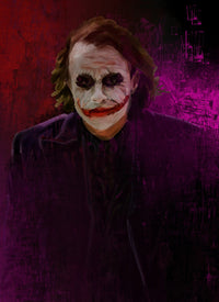 Ledger Joker Wall Art