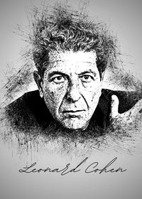 Leonard Cohen Wall Art