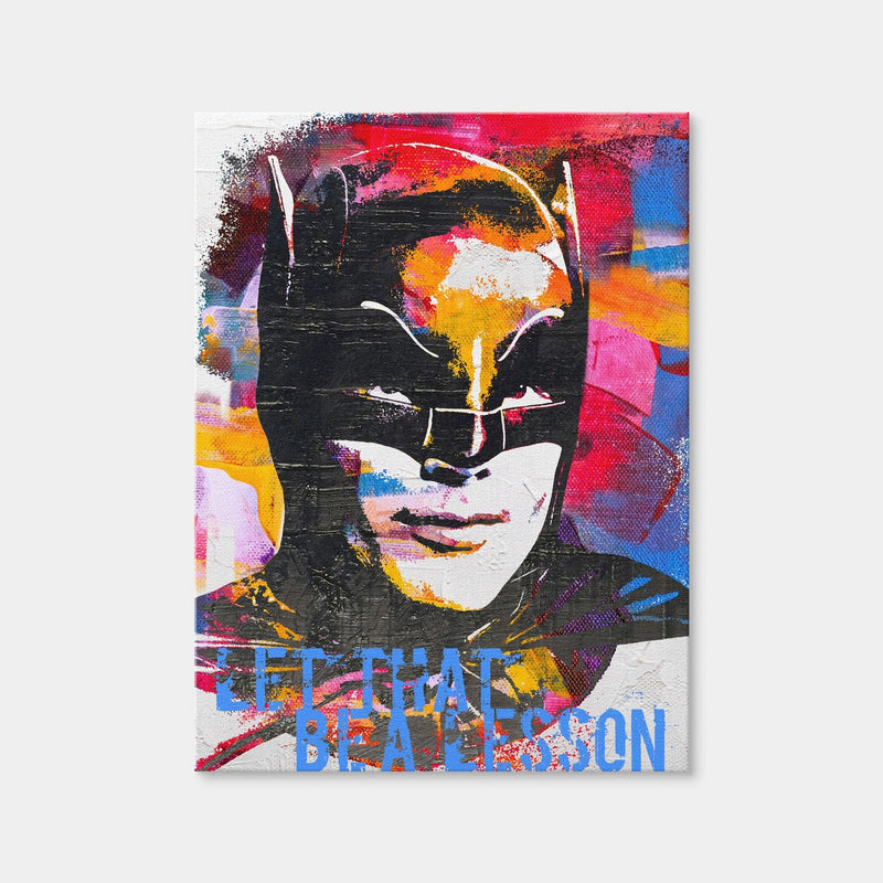 AUTO-MOCKUP WHITE | Let That Be a Lesson | 1 Piece | Gallery Wrap Canvas | group=3x4