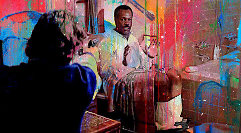 Lethal Weapon 2 - Bathroom Bomb Wall Art