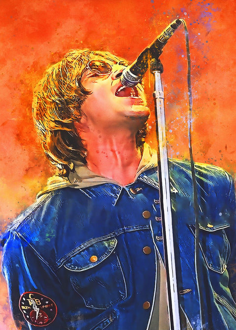 Liam Gallagher Wall Art
