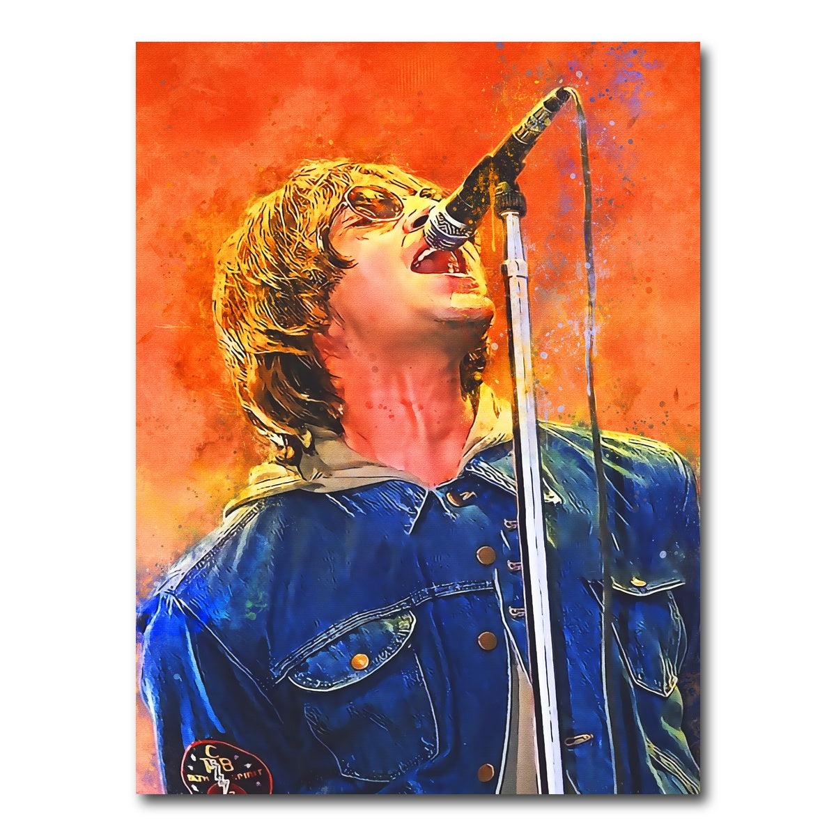 AUTO-MOCKUP WHITE | Liam Gallagher | 1 Piece | Gallery Wrap Canvas | group=3x4