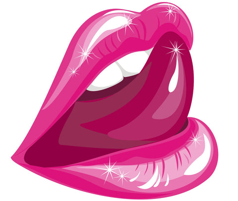 Lick Lips Wall Art