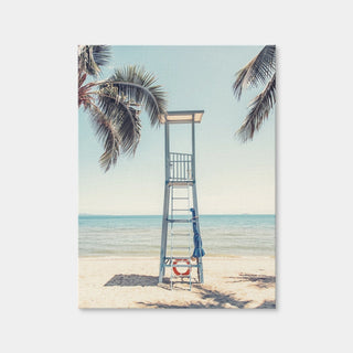 AUTO-MOCKUP WHITE | Lifeguard Stand | 1 Piece | Gallery Wrap Canvas | group=3x4