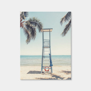 AUTO-MOCKUP WHITE | Lifeguard Stand | 1 Piece | Gallery Wrap Canvas | group=3x4