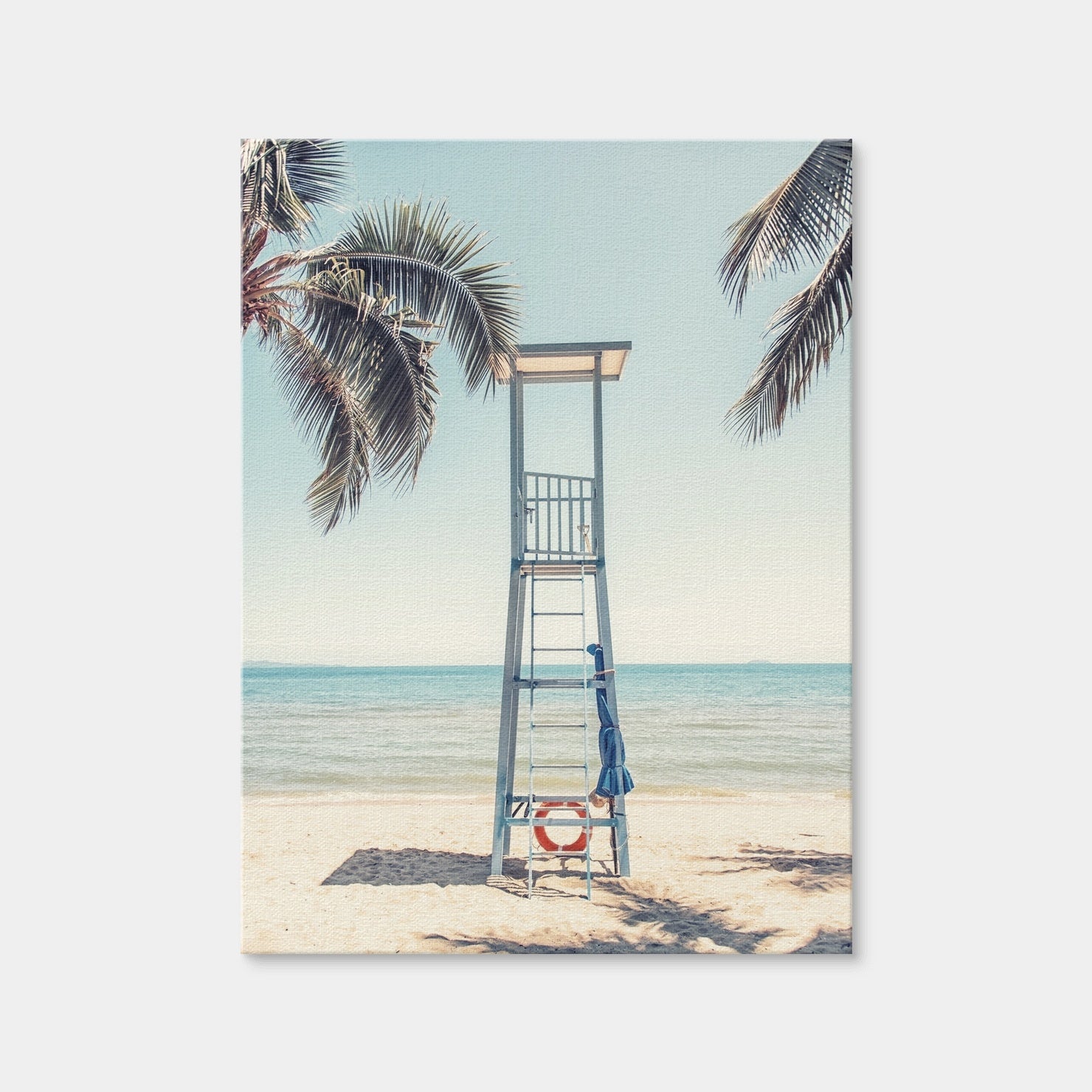 AUTO-MOCKUP WHITE | Lifeguard Stand | 1 Piece | Gallery Wrap Canvas | group=3x4