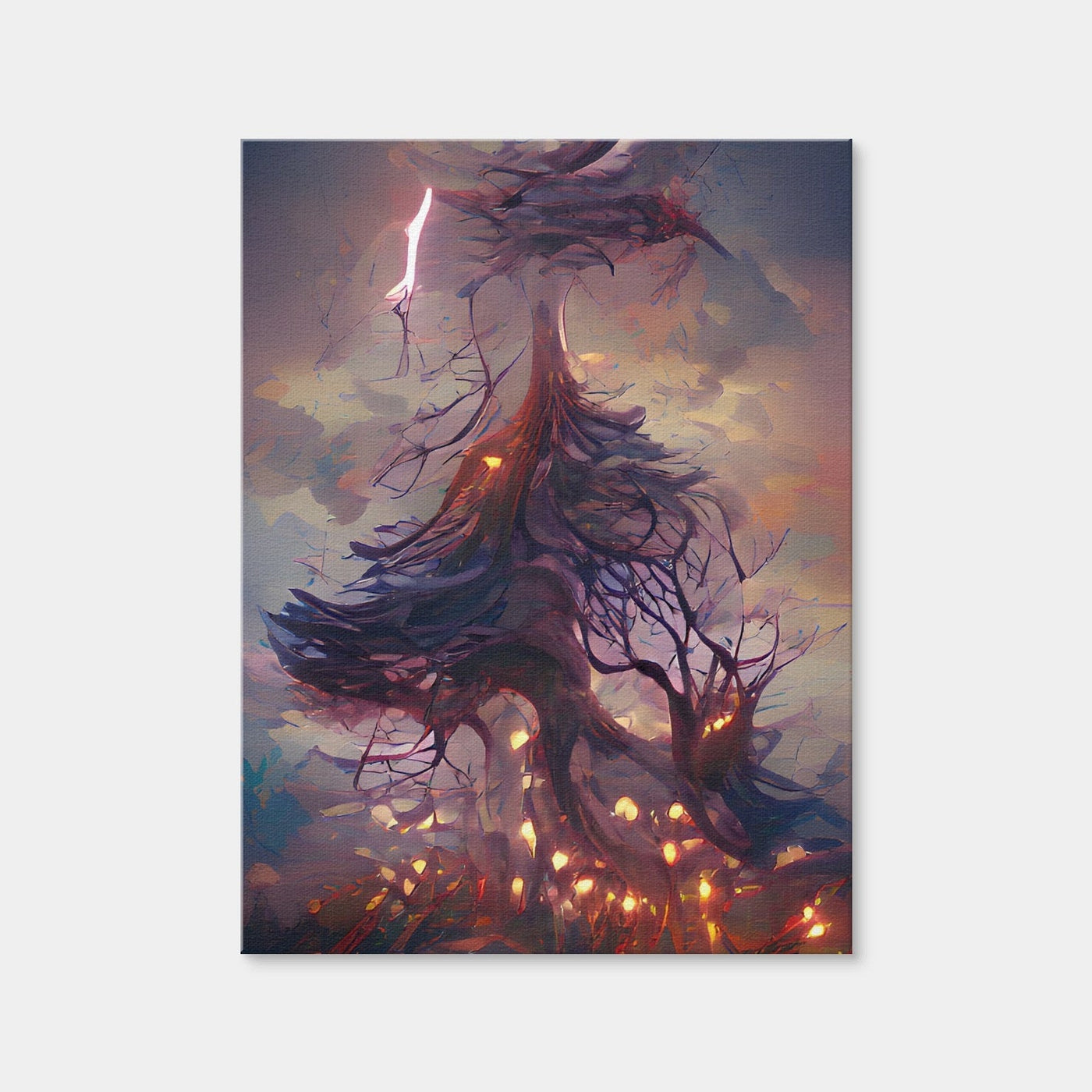 AUTO-MOCKUP WHITE | Lightning Strikes | 1 Piece | Gallery Wrap Canvas | group=3x4