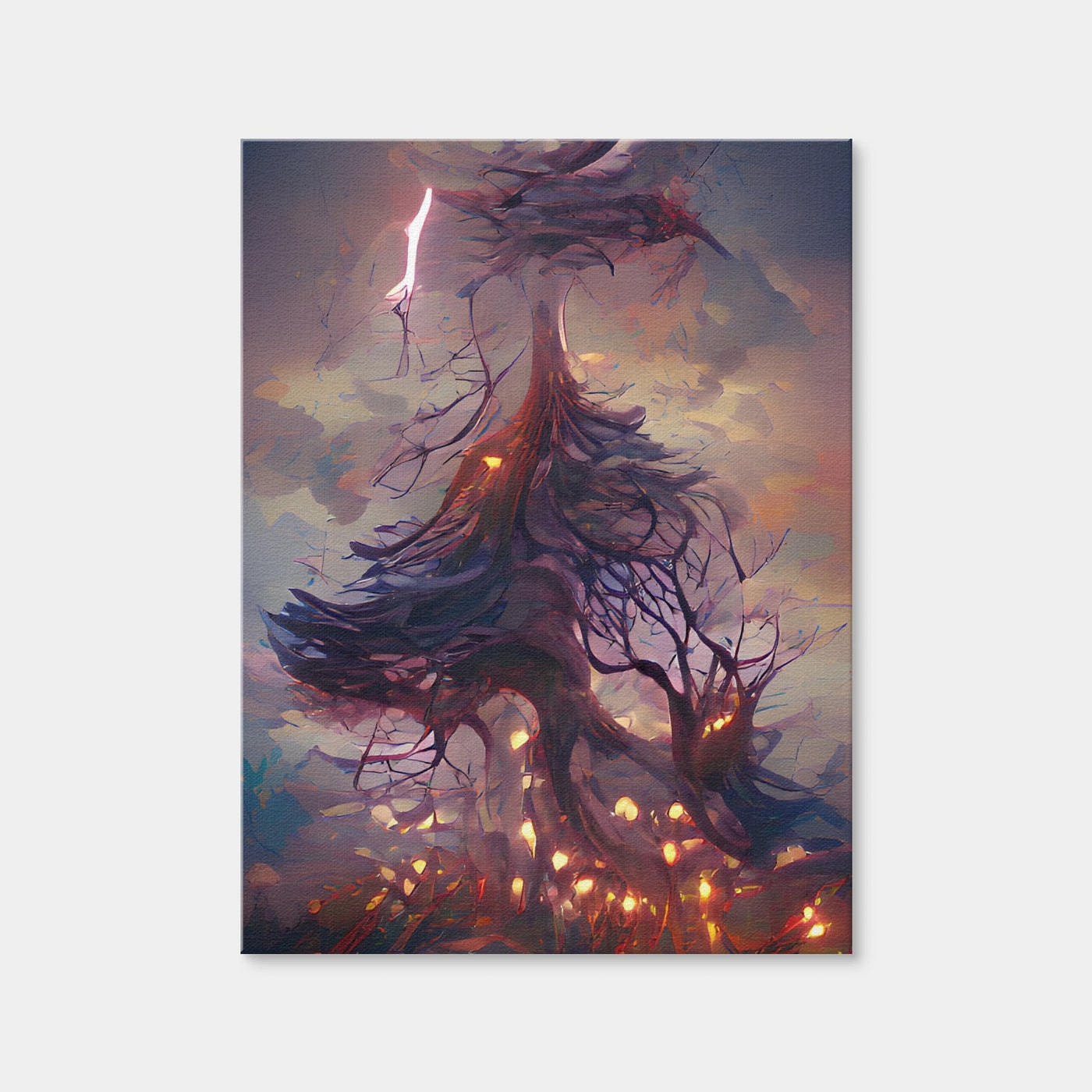 AUTO-MOCKUP WHITE | Lightning Strikes | 1 Piece | Gallery Wrap Canvas | group=3x4