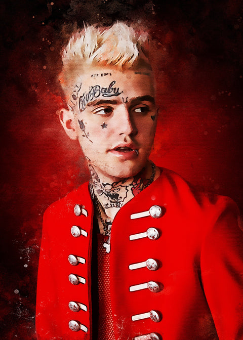 Lil Peep Painting Wall Art