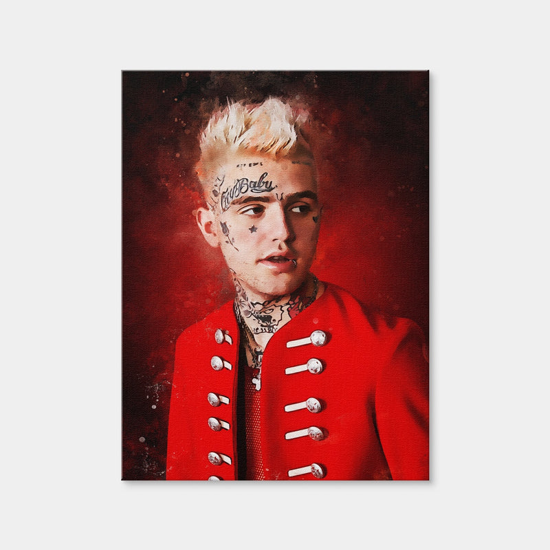 AUTO-MOCKUP WHITE | Lil Peep Painting | 1 Piece | Gallery Wrap Canvas | group=3x4