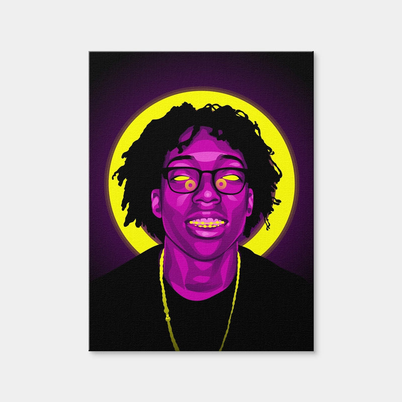 AUTO-MOCKUP WHITE | Lil Tecca | 1 Piece | Gallery Wrap Canvas | group=3x4