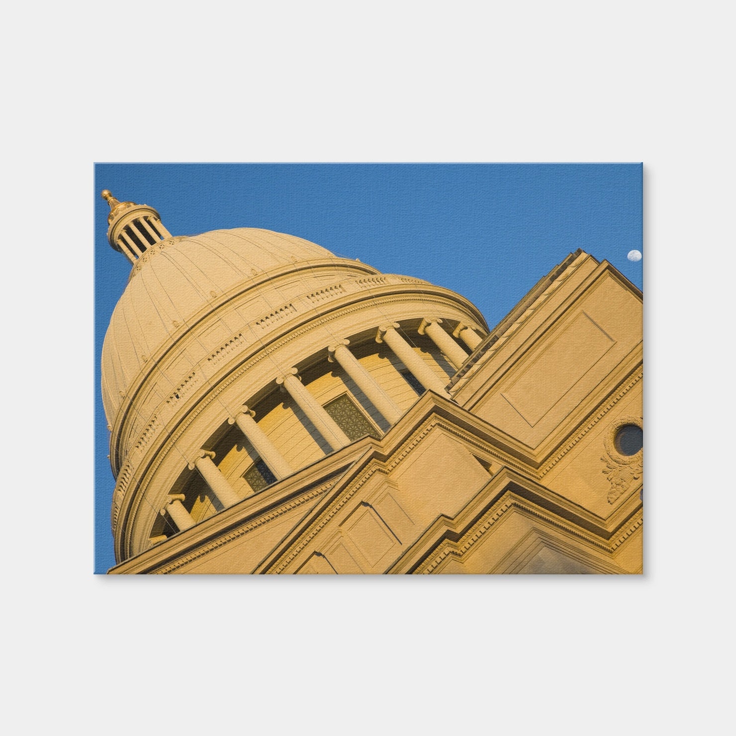 AUTO-MOCKUP WHITE | Little Rock - State Capitol | 1 Piece | Gallery Wrap Canvas | group=4x3