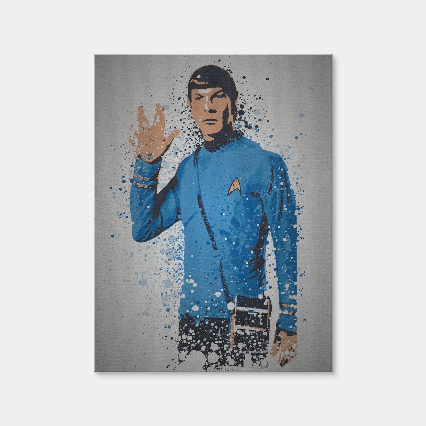 AUTO-MOCKUP WHITE | Live Long And Prosper | 1 Piece | Gallery Wrap Canvas | group=3x4