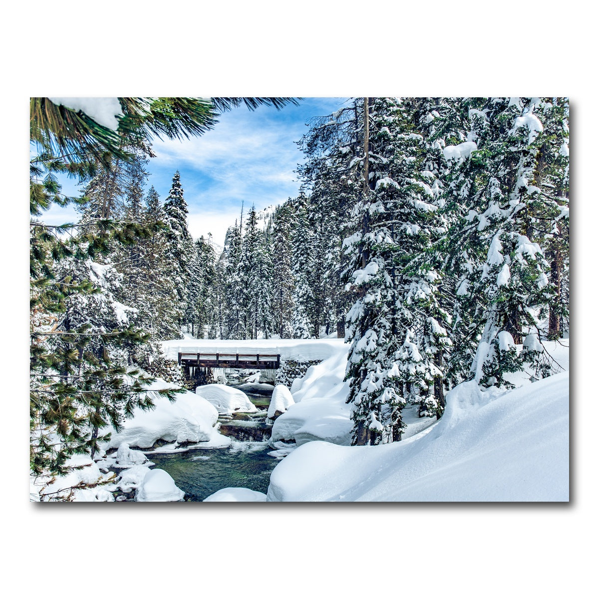 AUTO-MOCKUP WHITE | Lodgepool Bridge | 1 Piece | Gallery Wrap Canvas | group=4x3