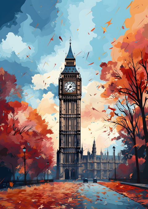 London - Big Ben Wall Art