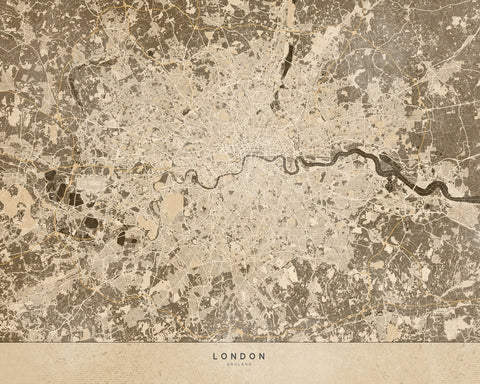 London Map 1 Wall Art