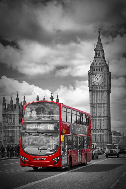 London Street scene Wall Art