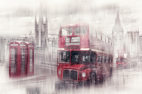 London Westminster Collage Wall Art
