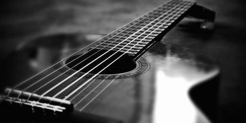 Lone Guitar Wall Art
