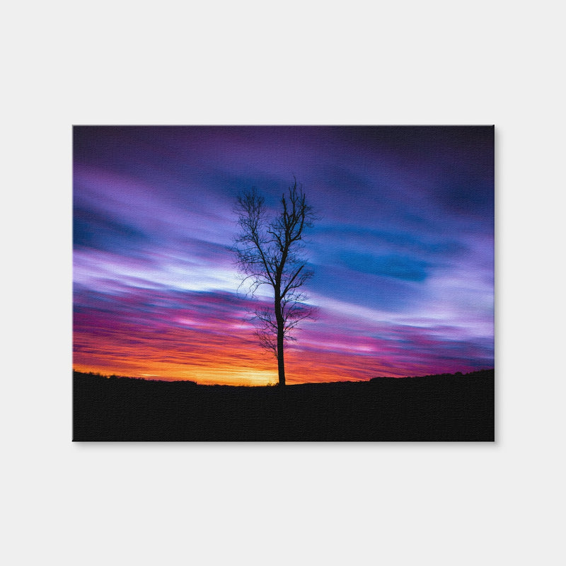 AUTO-MOCKUP WHITE | Lonely Sunset | 1 Piece | Gallery Wrap Canvas | group=4x3