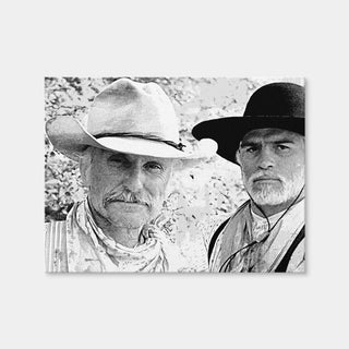 AUTO-MOCKUP WHITE | Lonesome Dove Grayscale | 1 Piece | Gallery Wrap Canvas | group=4x3